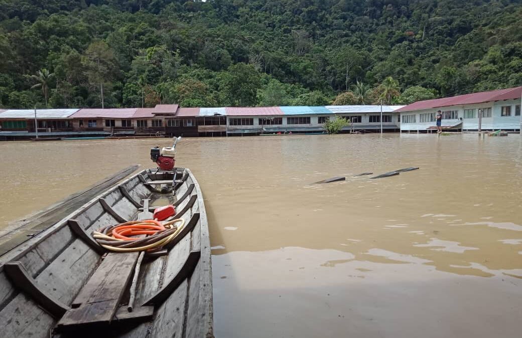 Indigenous communities threatened with legal action by logging giant as floods devastate Sarawak